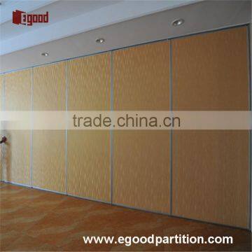 tranning room foldable wall sliding door manufacturer