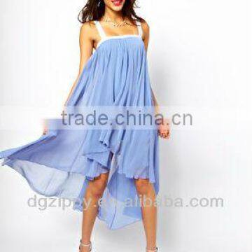 casual chiffon womens dresses sexy girls and boys without dress