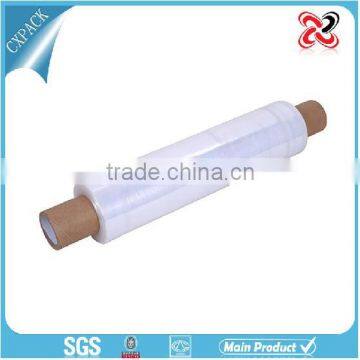 cheap transparent cast extended paper core hand use film