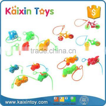 Promotional Pull Line Toys Children Plastic Fantasy Small Toys