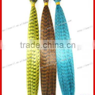 wholesale grizzly synthetic fiber hair extension