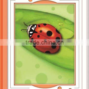 simple design part Resin Mosaic stone drilled insect type ladybug DIY Painting