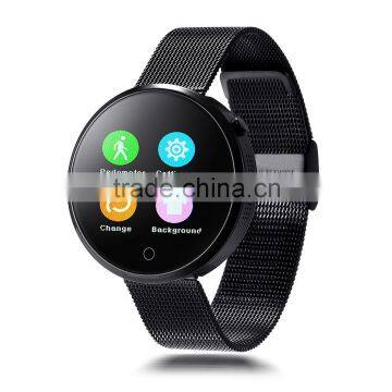 DM360 Bluetooth Smart Watch Fashion Heart Rate Monitoring Wristwatch Wrist Smartwatch For Apple IOS Android Phone Mate