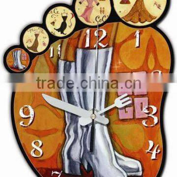 handmade wooden wall clock