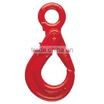 Hardware forged alloy steel G80 self-locking eye hook