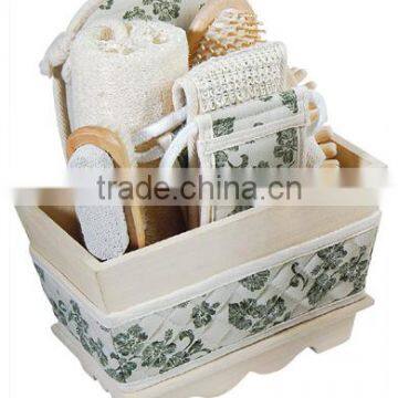 Wooden Bath Set