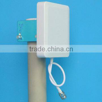 Antenna Manufacturer 10dBi Outdoor/Indoor Directional Wall Mount Patch Panel Flat Antenna 2.4 GHz