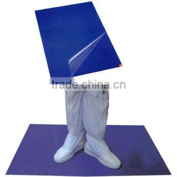 PE film adhesive sticky mat,tacky mats for disposable use