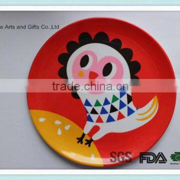 Melamine kitchenware with decal