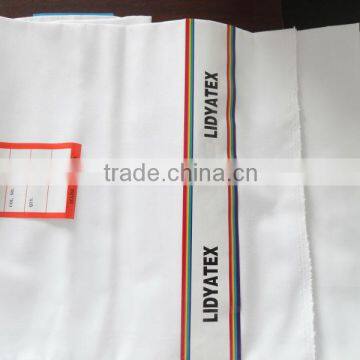 T/C WHITE POPLIN 65/35 130x70 57/58" photo-5