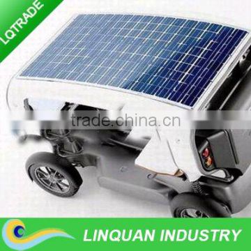 80W /18V Semi Flexible Solar Panel for tourist cars