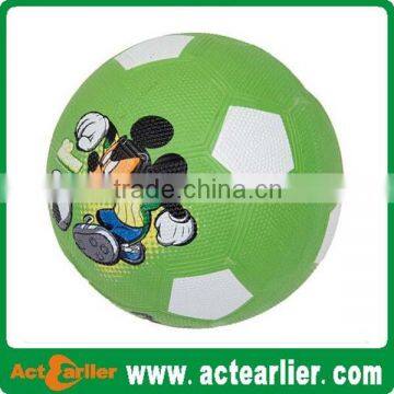 2014 cheap promotional mini rubber soccer ball