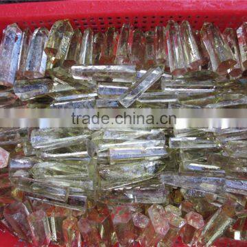 high quality natural different kinds of natural citrine crystal points