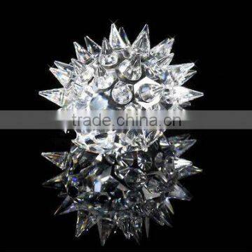 china supply crystal hedgehog/glass rrinaceus Rrinaceus earopaeusmodel for desk decoration(R-2139