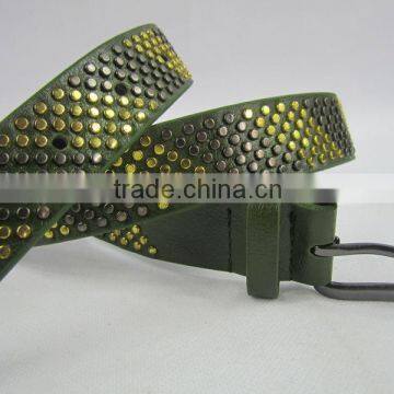 studded women fashion belt fashion metal belts