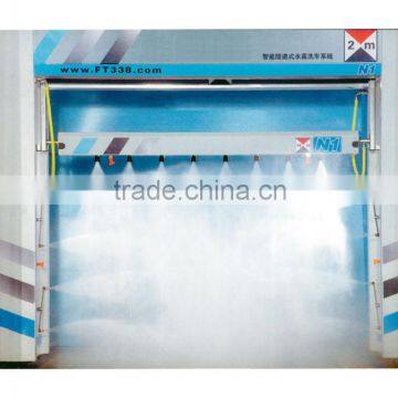 Tunnel car washing machine