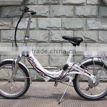 20 inch alloy frame folding electric bicycle