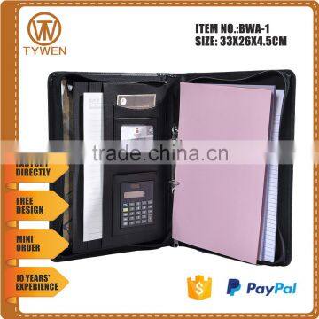 Zipper Folder With 2 Ring Binders, Business Portfolio, Music Folder photo-2