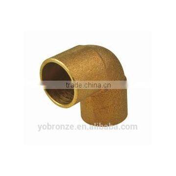 Made in Taiwan cast copper pipe elbow 90 cxc 1/2" manufacturing