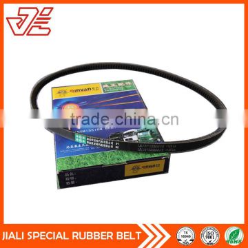 Professional machinery narrow raw edge cogged v belt