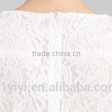 Women's Paisley Lace Tunic With Cap Sleeves photo-6