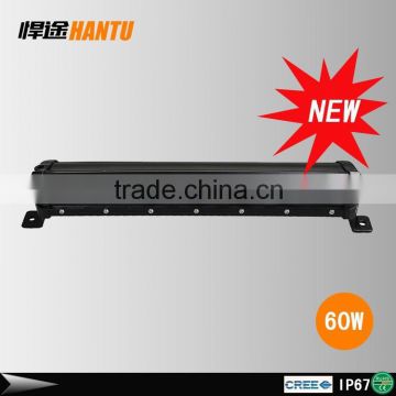 New products off road led light bar 60w led work light bar cre e 60w led light bar