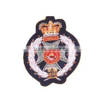 Hand Embroidered Badges , Emblems ,Crest , Insignias , Patches