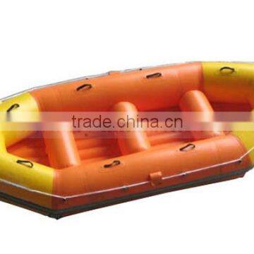 Classic design professional inflatable bumper float boat