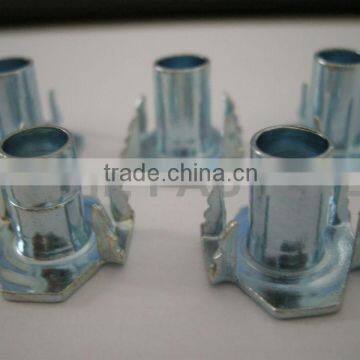 square base steel furniture nuts T nut