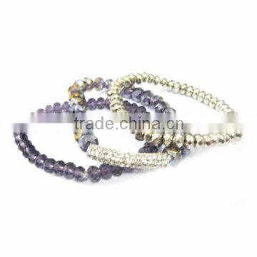 Fashion Bracelet Crystal Glass Bangles