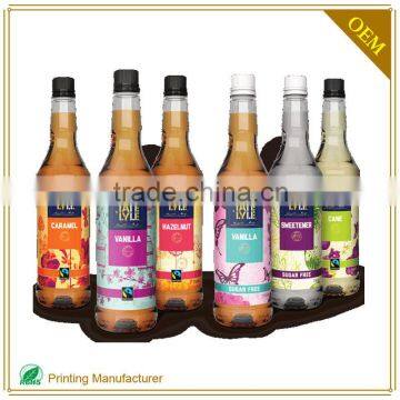Plastic PET Bottle Transparent Label Material For Beverage Wine photo-6