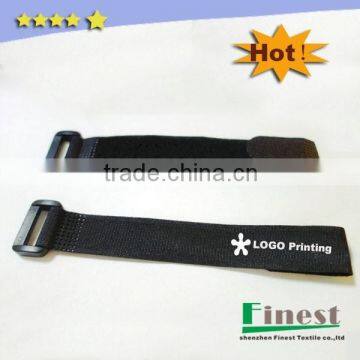 New products hook and loop strap with D buckle