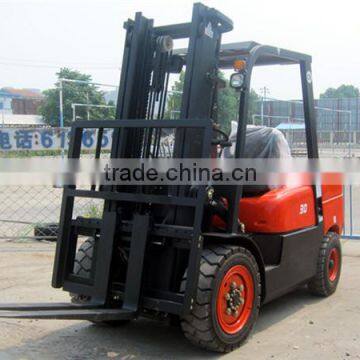 Capacity 2.5T Four-wheel Drive Counterbalanced China Diesel Forklift Truck