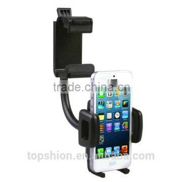 360 degree rotation new car rearview mirror holder mount Shenzhen factory, smart phone car holder