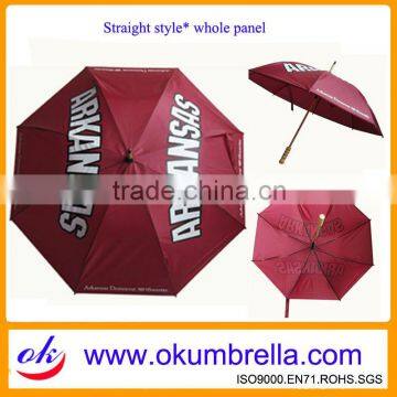 2013 new style whole panel printing umbrella