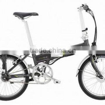 folding sytle electric bicycle with battery in frame