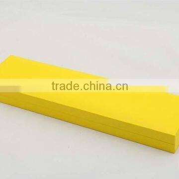 Custom Luxury Jewelry Box Packaing With Satin Lining in Yellow photo-3