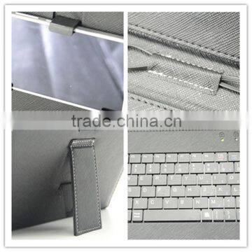 Hot Seller Lower Price Universal pu Leather Mobile Phone Flip Case Cover With Keyboard photo-5