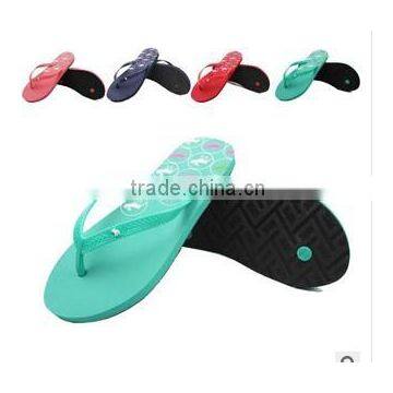 summer women fashion outdoor custom cheap thong sandals shoes