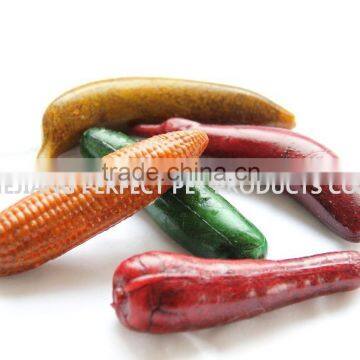 dog treats (various fruits shaped dental dog snacks)