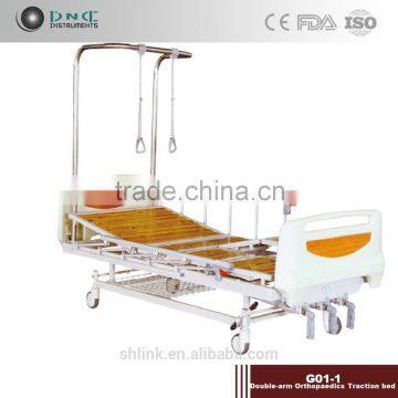 Hospital G01-1 Double-arm Orthopaedics Traction bed