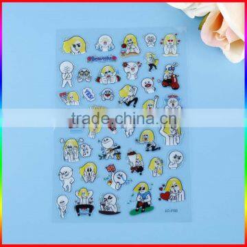 Cartoon Pantone Printed Clear Pvc Decals Sticker Manufacturer photo-4