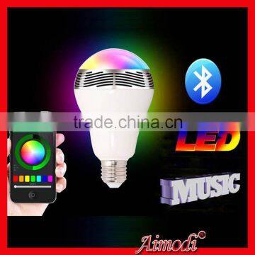 Uruguay wholesale led bulb bluetooth mini speaker with App