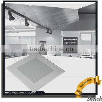 Perforated Acoustic Aluminum Ceiling Tile