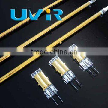 Halogen Infrared Heat Lamp Half Gold Coated Lamp