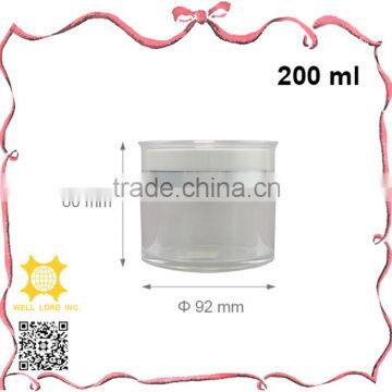 200ml advanced clear acrylic cosmetic powder case