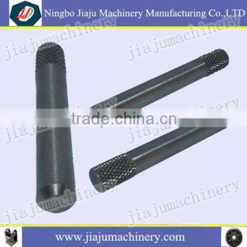 knurling shaft / cylinder rob / machining from Ningbo Jiaju Machinery Manufacturing Co.,Ltd