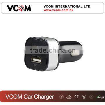 2 port usb car charger for mobile phone