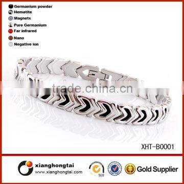 XHT-B0001 Wholesale Titanium Magnetic Bracelet