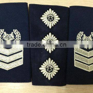 military rank epaulettes